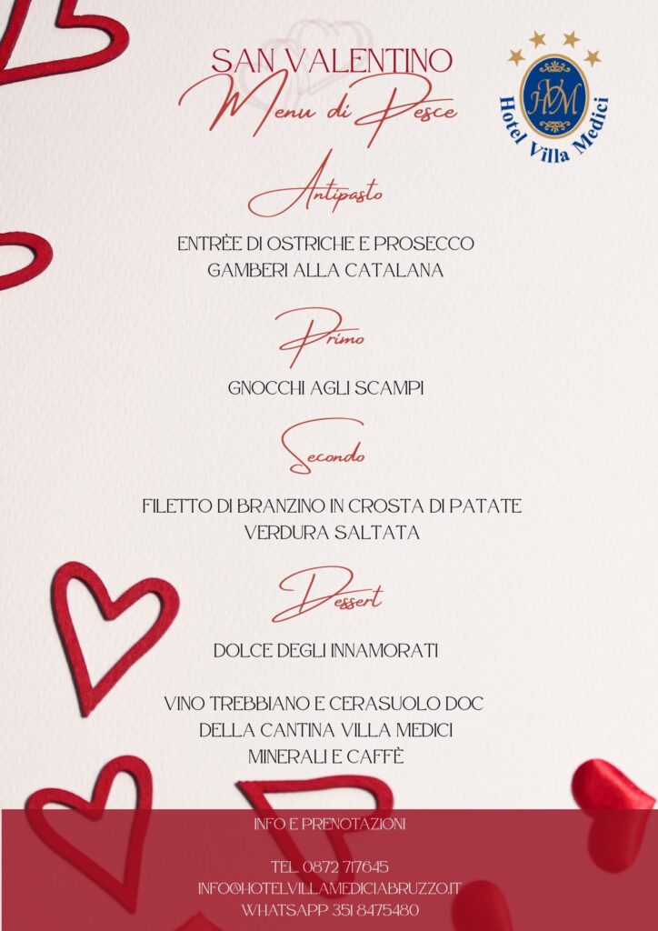 san valentino villa medici-menu pesce