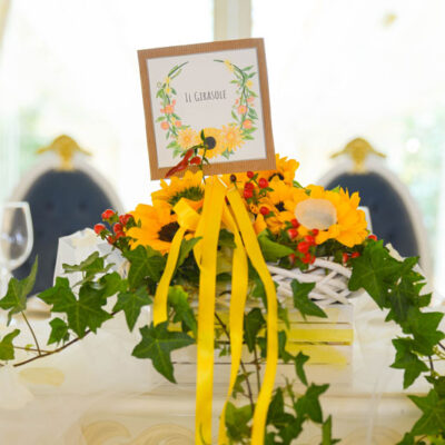 Dettaglio Tavolo Matrimoni in Abruzzo